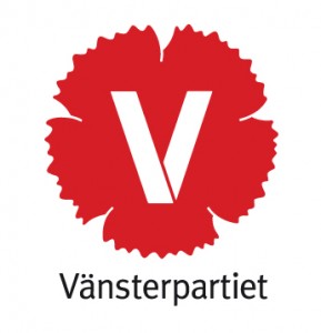 Vänsterpartiets logotyp